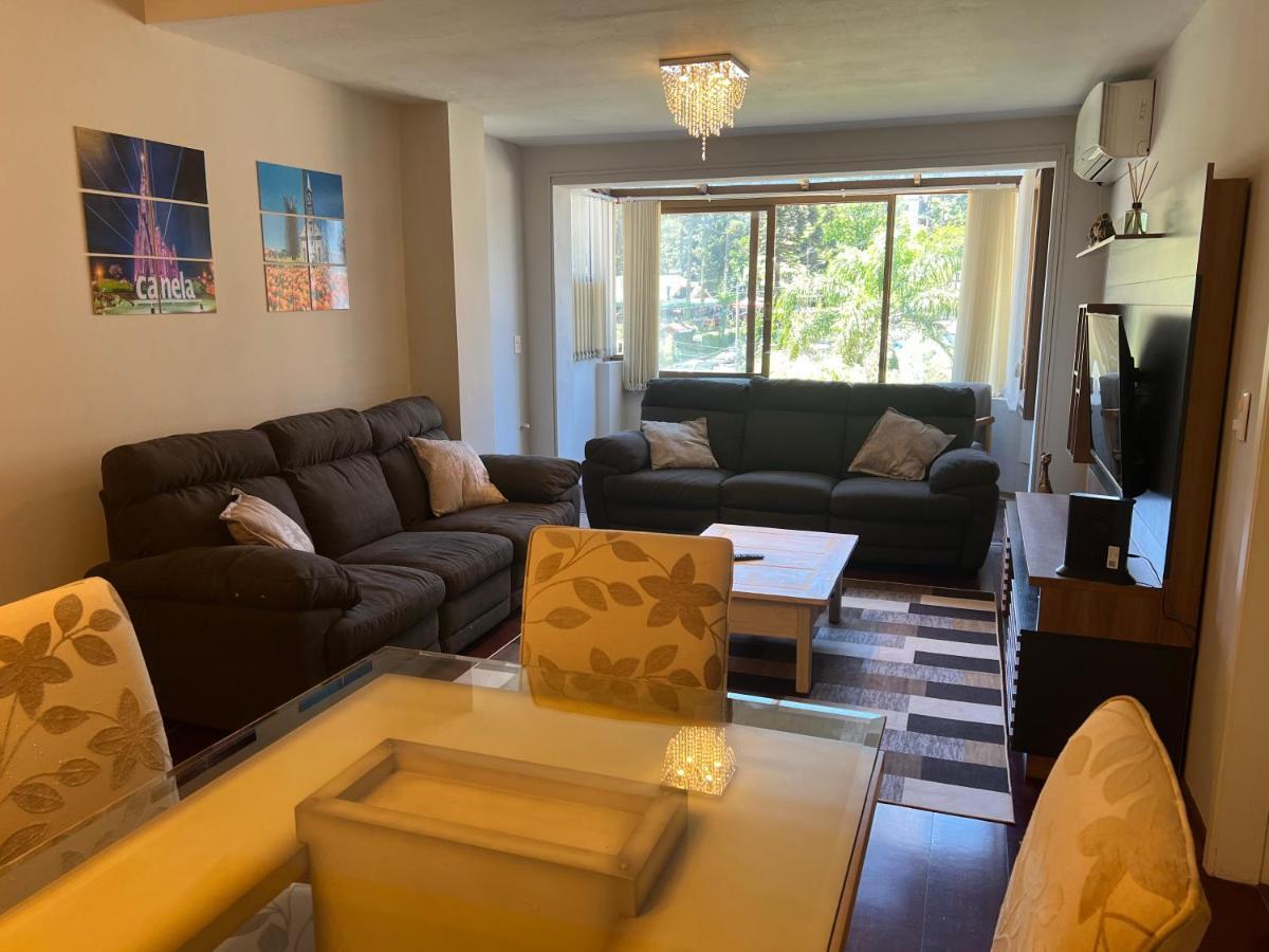 Amplo Apartamento A 200M Da Rua Coberta Apartment Gramado Luaran gambar