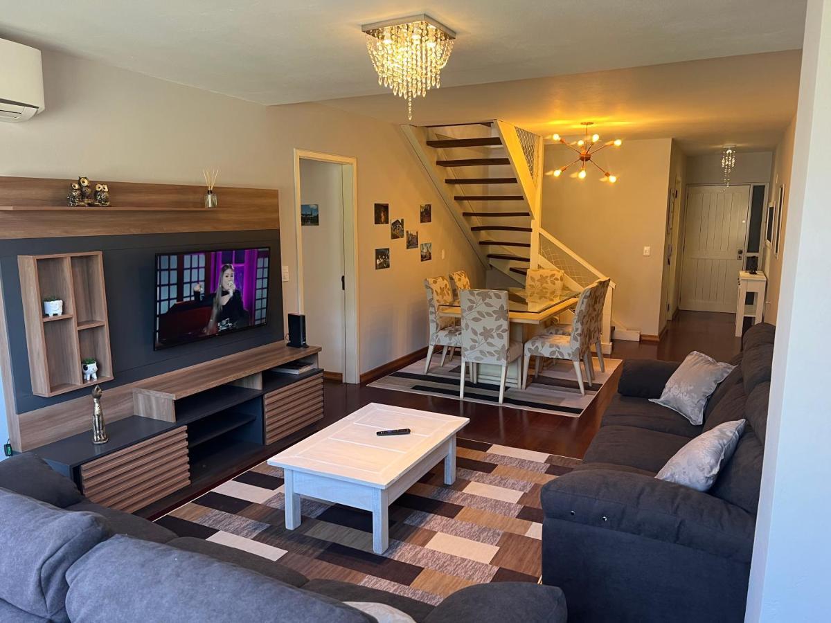 Amplo Apartamento A 200M Da Rua Coberta Apartment Gramado Luaran gambar