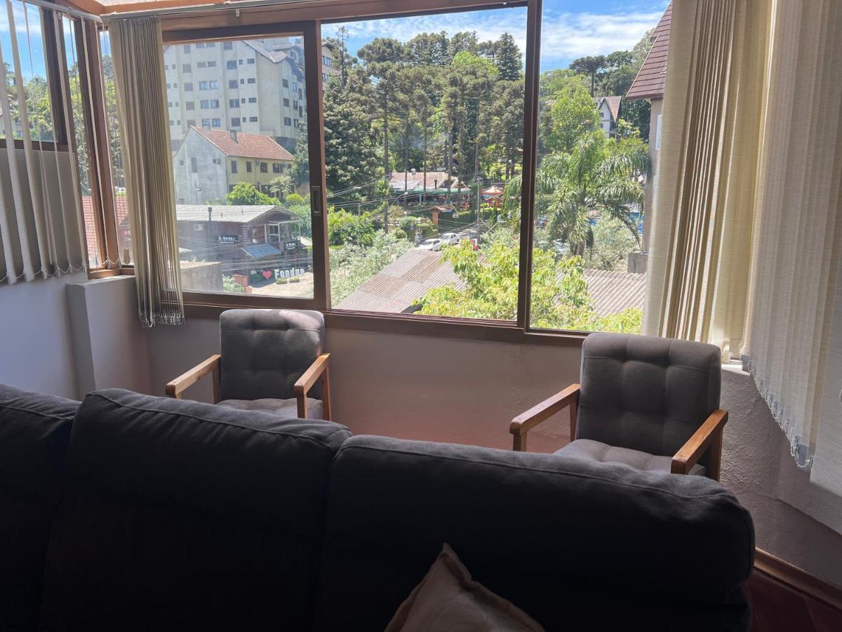 Amplo Apartamento A 200M Da Rua Coberta Apartment Gramado Luaran gambar